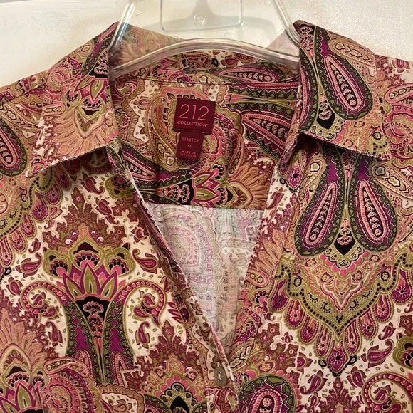 ‼️LAST CALL‼️212 Collection Paisley 3/4 Sleeve Blouse - Picture 3 of 10